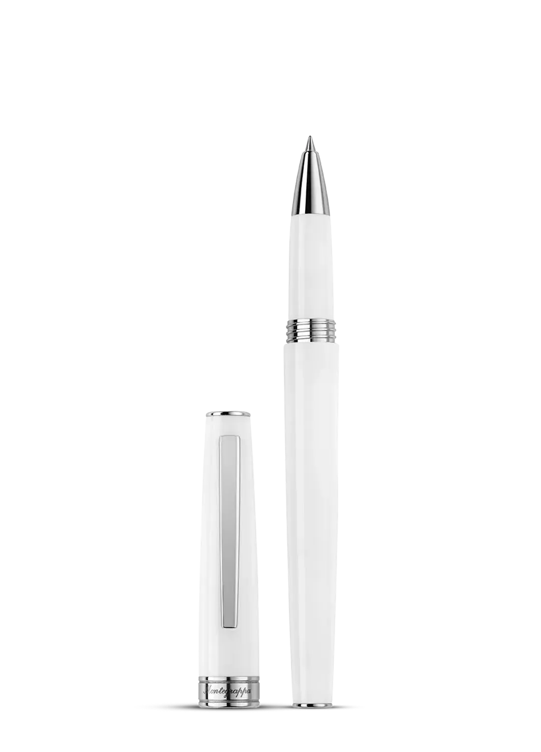 Montegrappa Armonia Rollerball Pen - Frost White-Pen Boutique Ltd