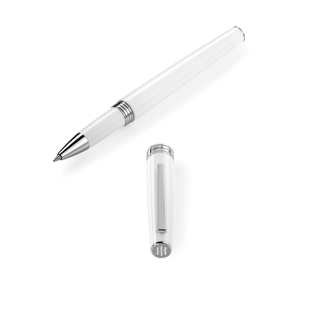 Montegrappa Armonia Rollerball Pen - Frost White-Pen Boutique Ltd