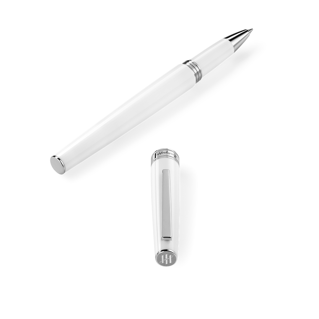 Montegrappa Armonia Rollerball Pen - Frost White-Pen Boutique Ltd