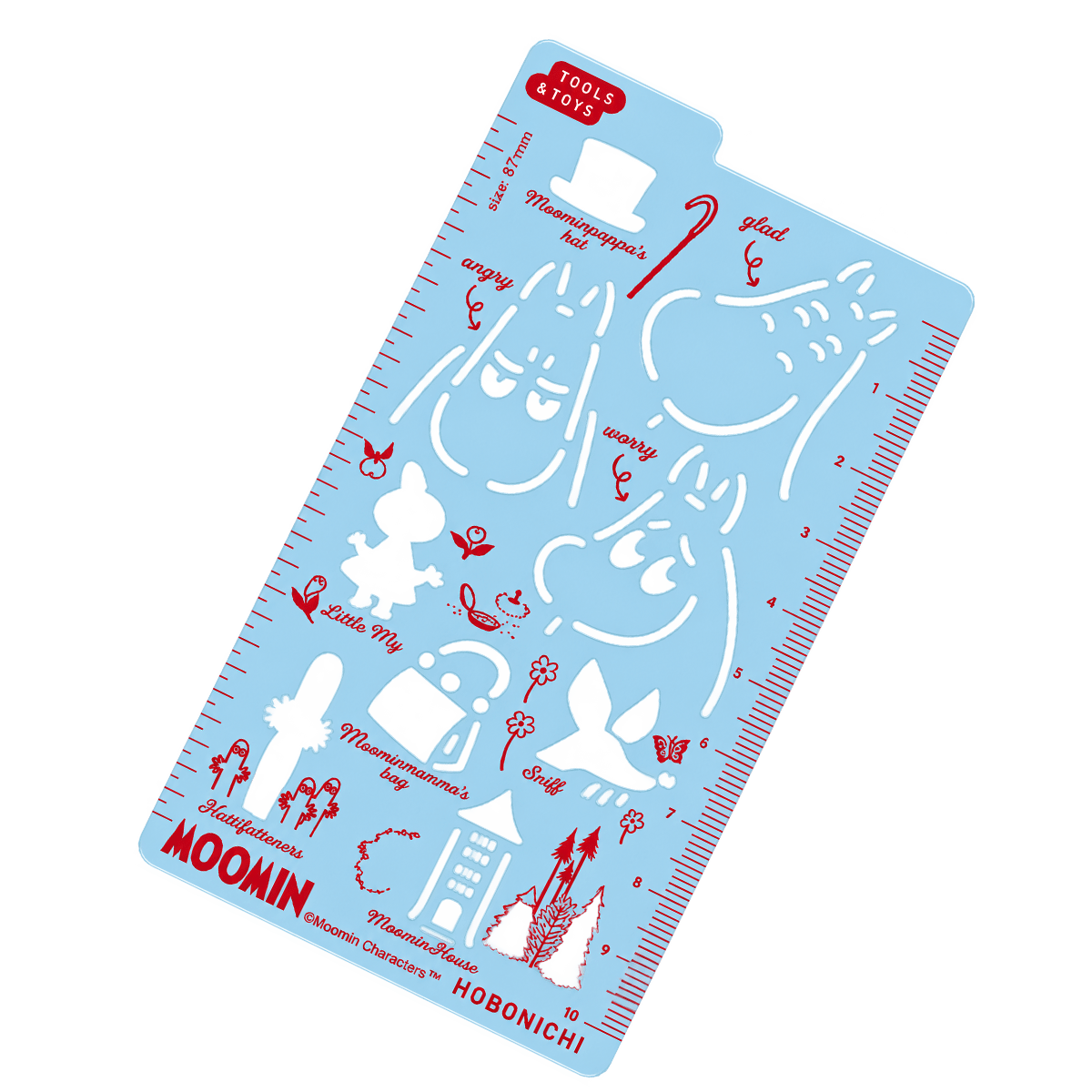 Hobonichi Stencil - Moomin - Pen Boutique Ltd