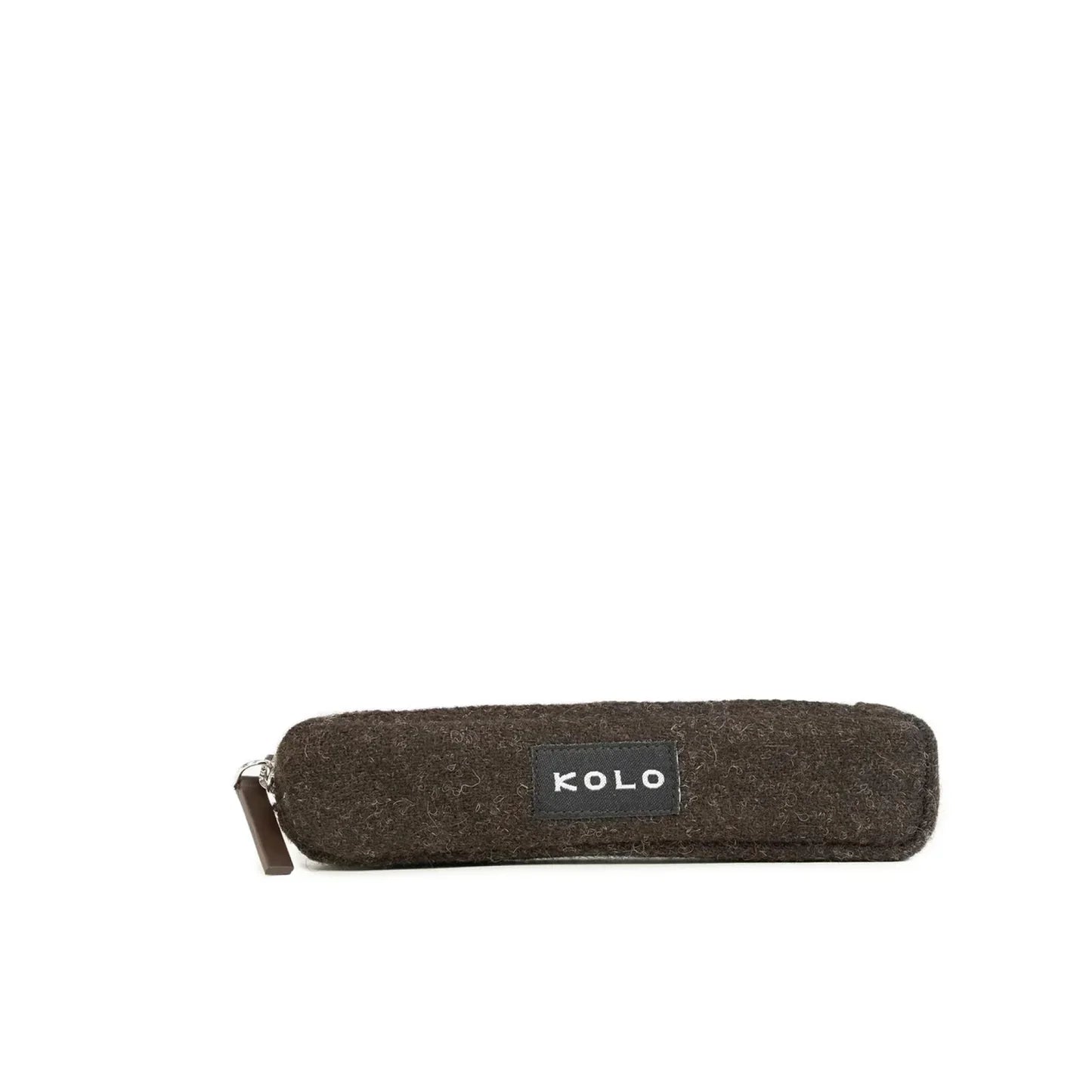 Kolo Parker Mini Pen Case - Solid Black Tweed - Pen Boutique Ltd