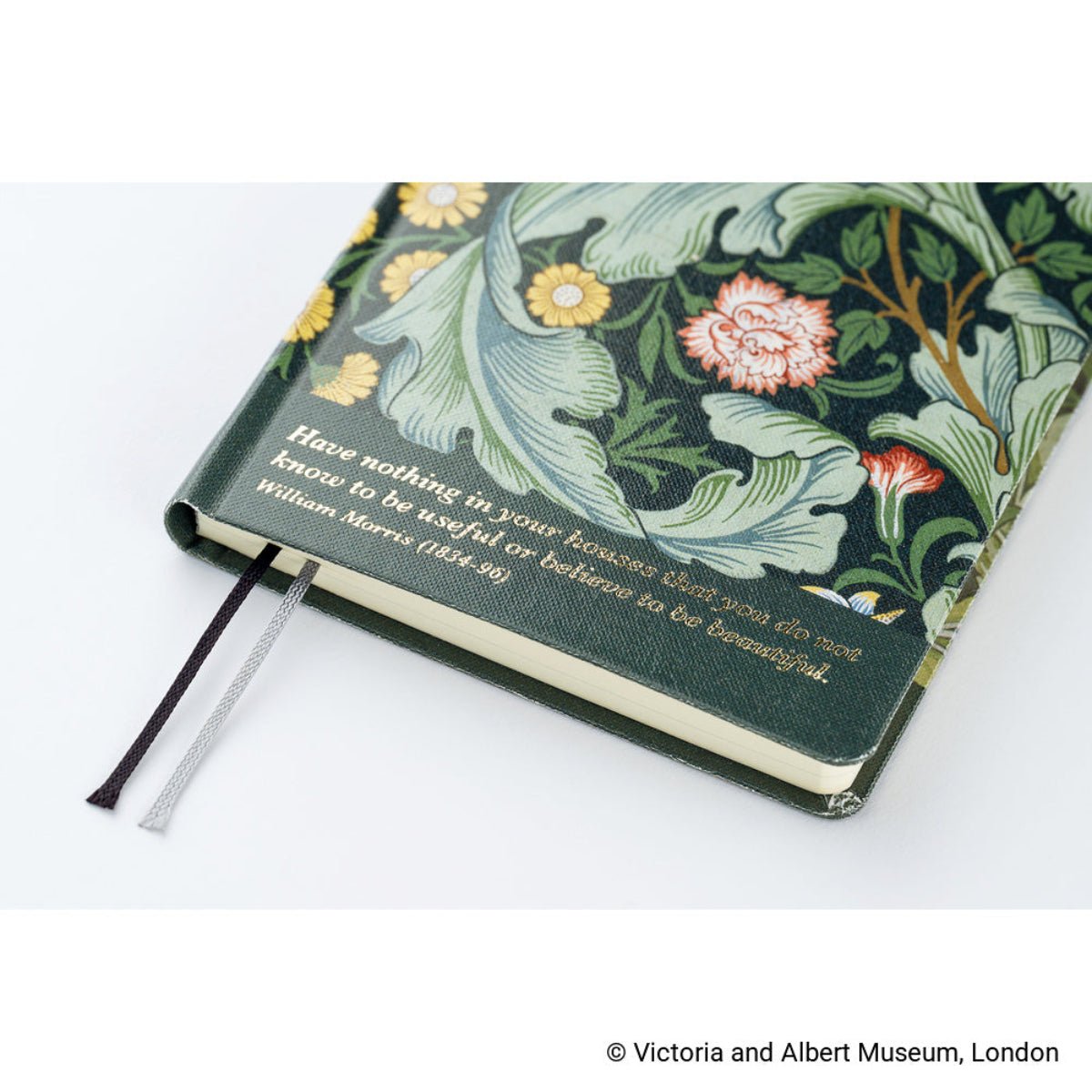 Hobonichi 2027 Light Hard Cover English Book - V&A Series: Leicester - Tall & Slim (Weeks - January Start) - Pen Boutique Ltd