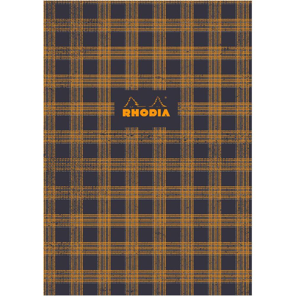 Rhodia Heritage Sewn Spine Notebook - Tartan Lined - Limited Edition (9.75" x 7.5") - Pen Boutique Ltd