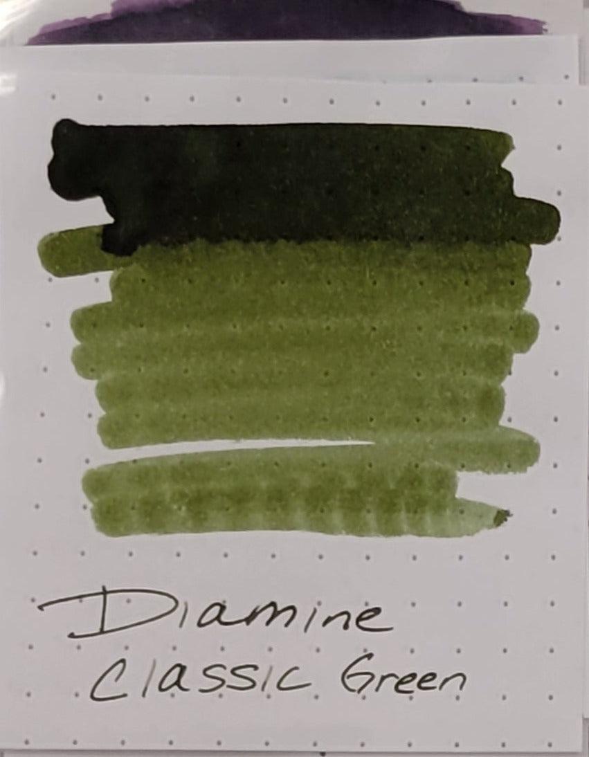 Diamine Ink Bottle - Classic Green - 80ml - Pen Boutique Ltd