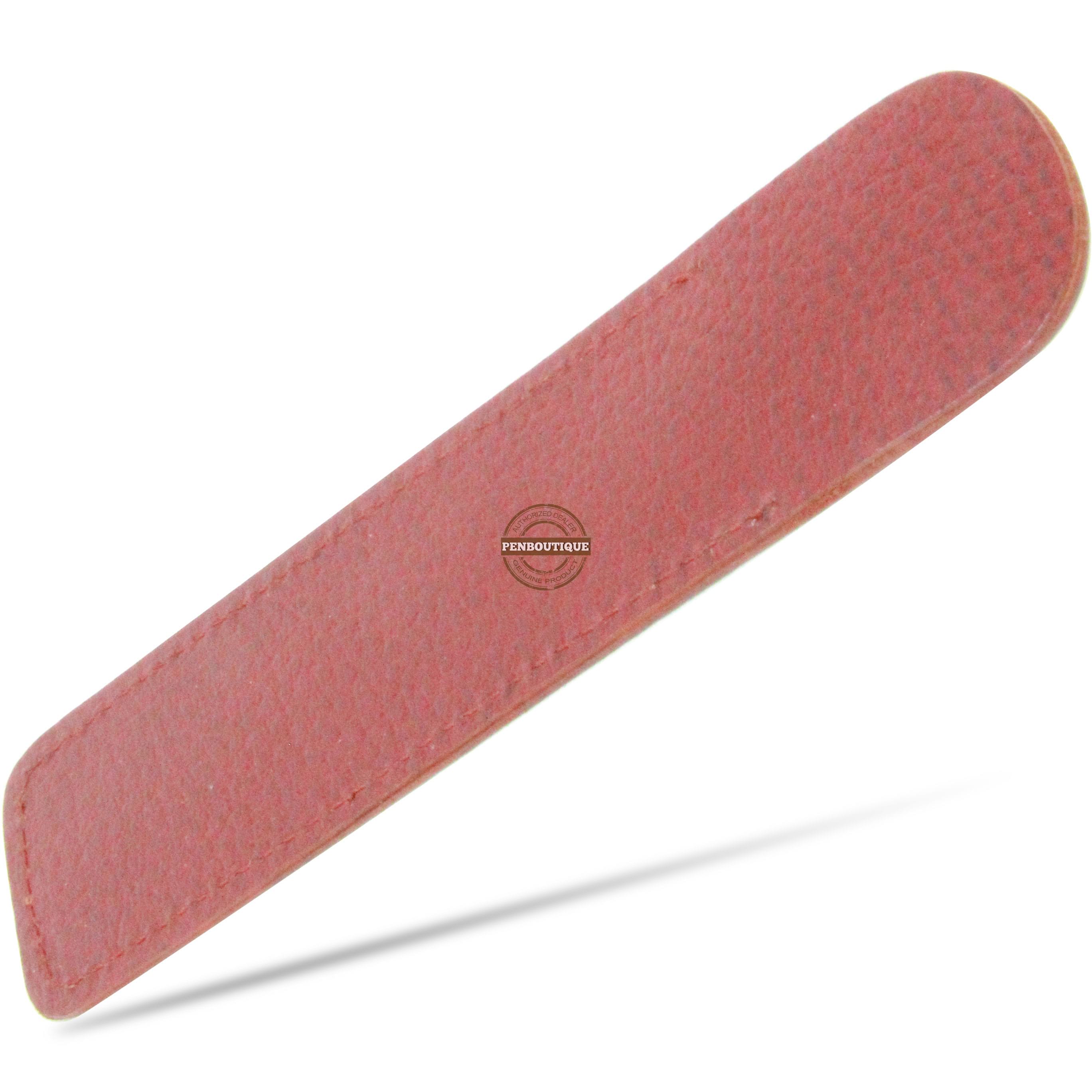Pen Boutique Bote Leather Pen Sleeve - Leather Red-Pen Boutique Ltd