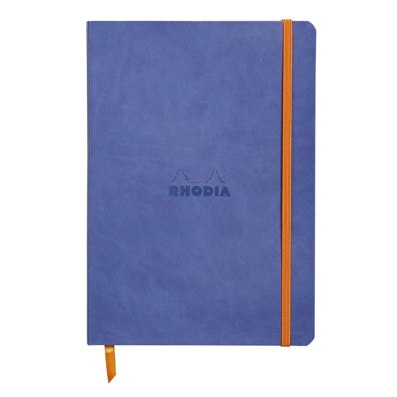 Rhodia Rhodiarama Notebook Sapphire Dot Grid A5 size - 6x8.25" - Pen Boutique Ltd