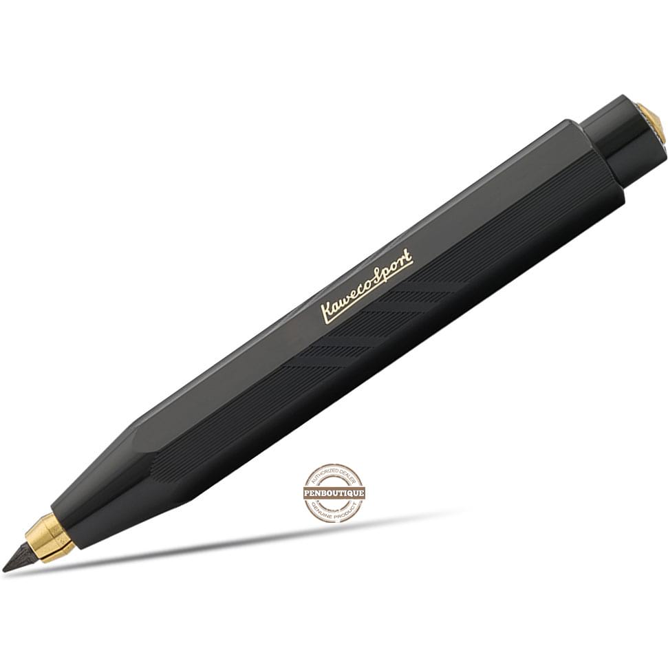 Kaweco Sport Guilloch Clutch Pencil - 1935 Black - Pen Boutique Ltd