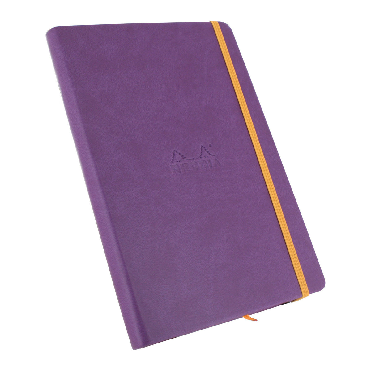 Rhodia Rhodiarama Notebook Purple Lined A5 size - 6"x8.25" - Pen Boutique Ltd