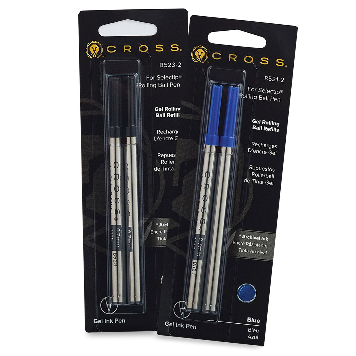 Cross Selectip Gel Rollerball Refill - Medium (Dual Pack) - Pen Boutique Ltd