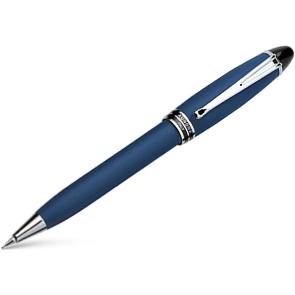 Aurora Ipsilon Mechanical Pencil - Blue - Chrome Trim - Pen Boutique Ltd