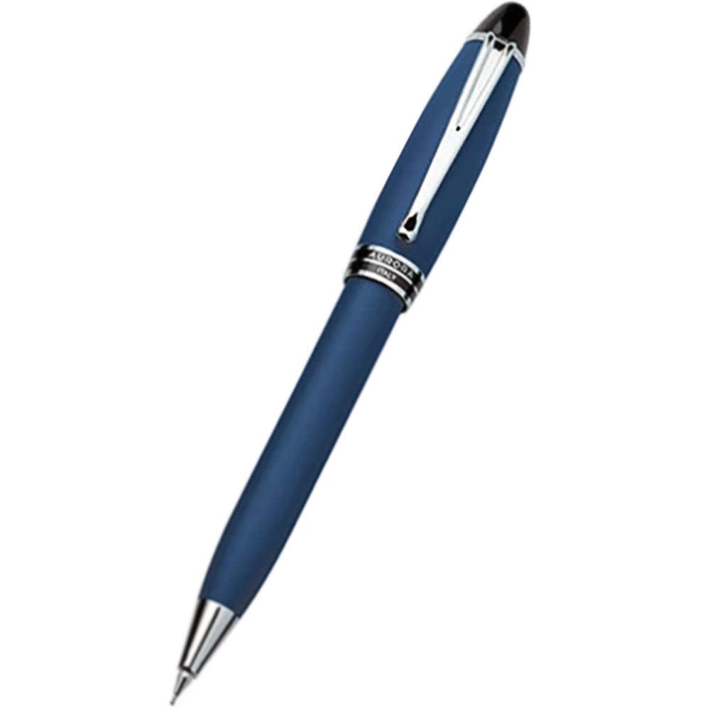 Aurora Ipsilon Mechanical Pencil - Blue - Chrome Trim - Pen Boutique Ltd