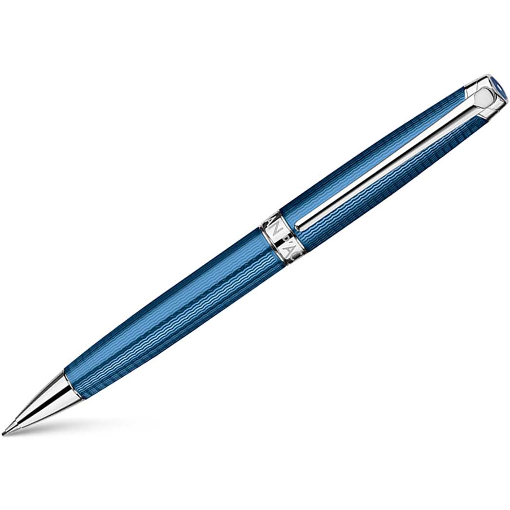 Caran d'Ache Leman Mechanical Pencil - Grand Bleu - 0.7mm - Pen Boutique Ltd