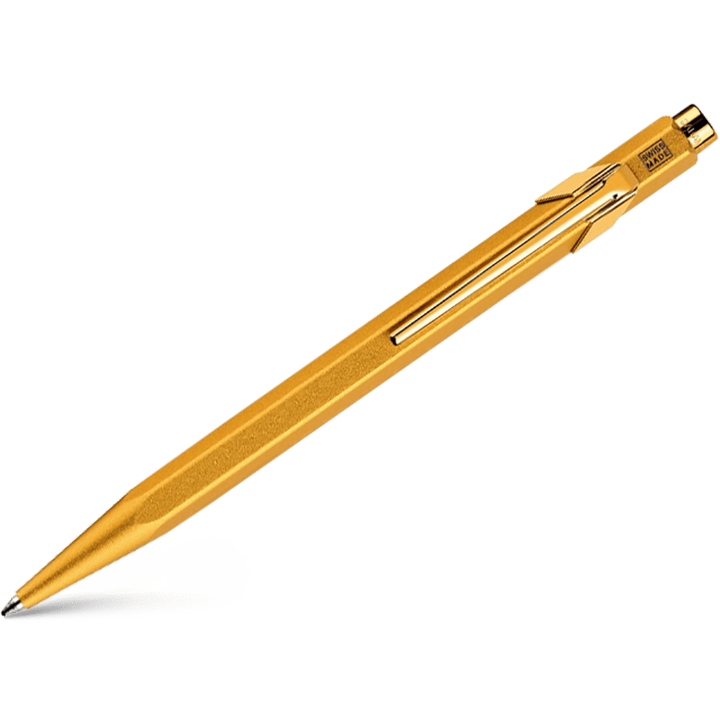 Caran d'Ache 849 Ballpoint Pen - Goldbar - Pen Boutique Ltd