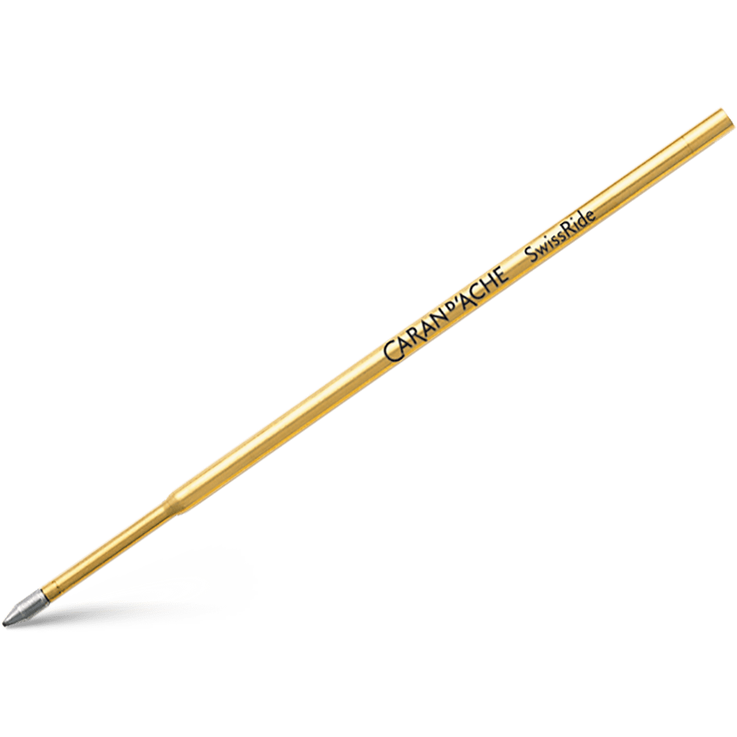 Caran d'Ache Swissride Black Ballpoint Refill - Medium (Individual) - Pen Boutique Ltd