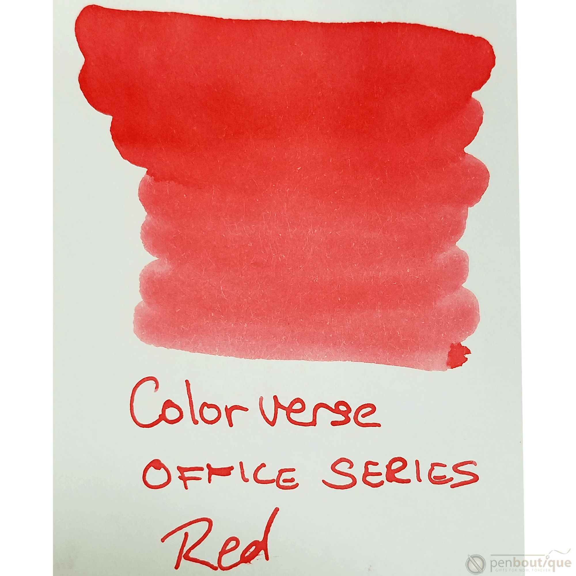 Colorverse Ink - Office Series - Red - 30ml - Pen Boutique Ltd