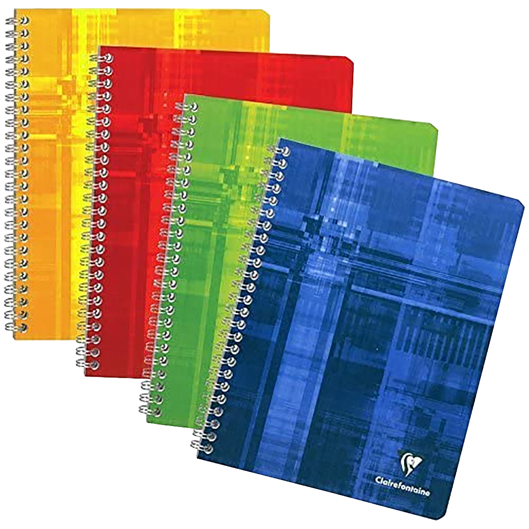 Clairefontaine Classic Wirebound Ruled Notebook A4 - Pen Boutique Ltd