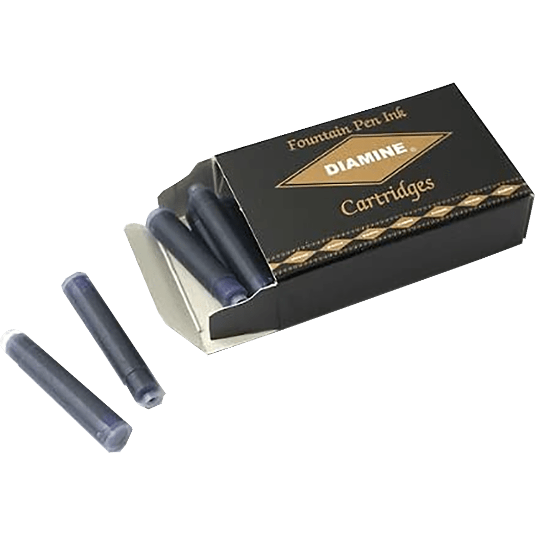 Diamine Ink Cartridges - Sapphire Blue - 18/pk - Pen Boutique Ltd