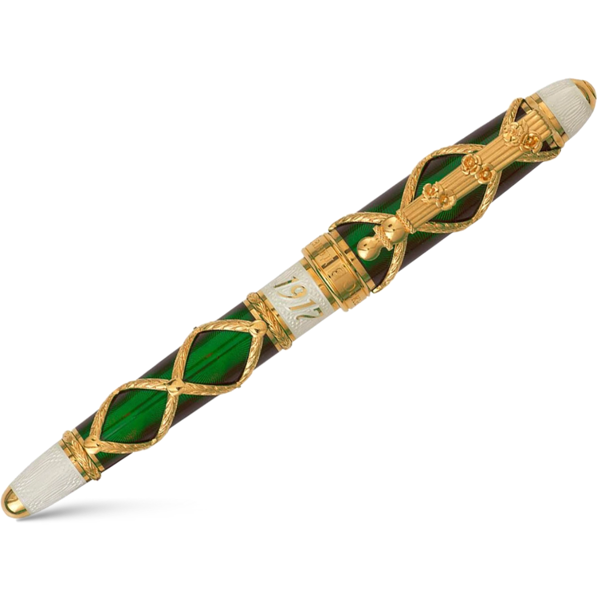 David Oscarson Russian Imperial Emerald Limited Edition Fountain Pen - Pen Boutique Ltd
