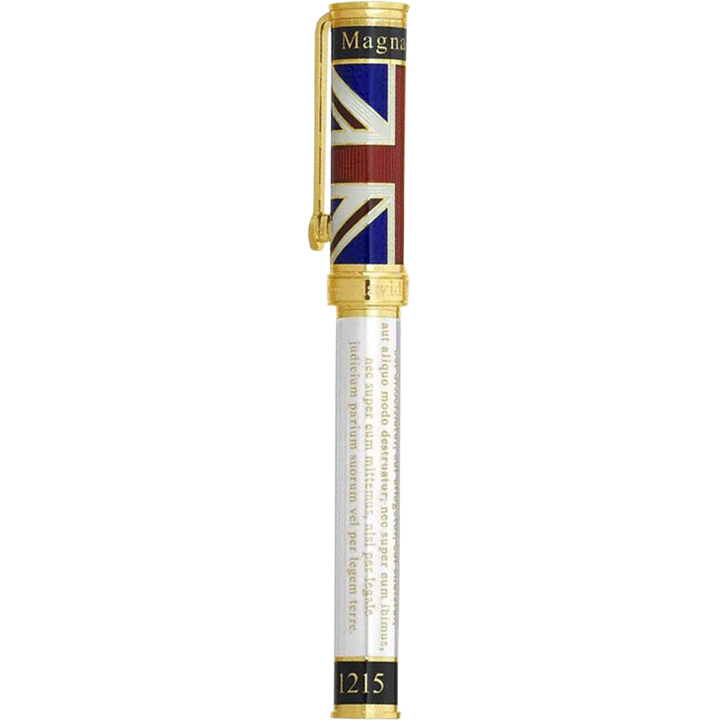 David Oscarson Magna Carta Fountain Pen - Translucent Pearl - Pen Boutique Ltd