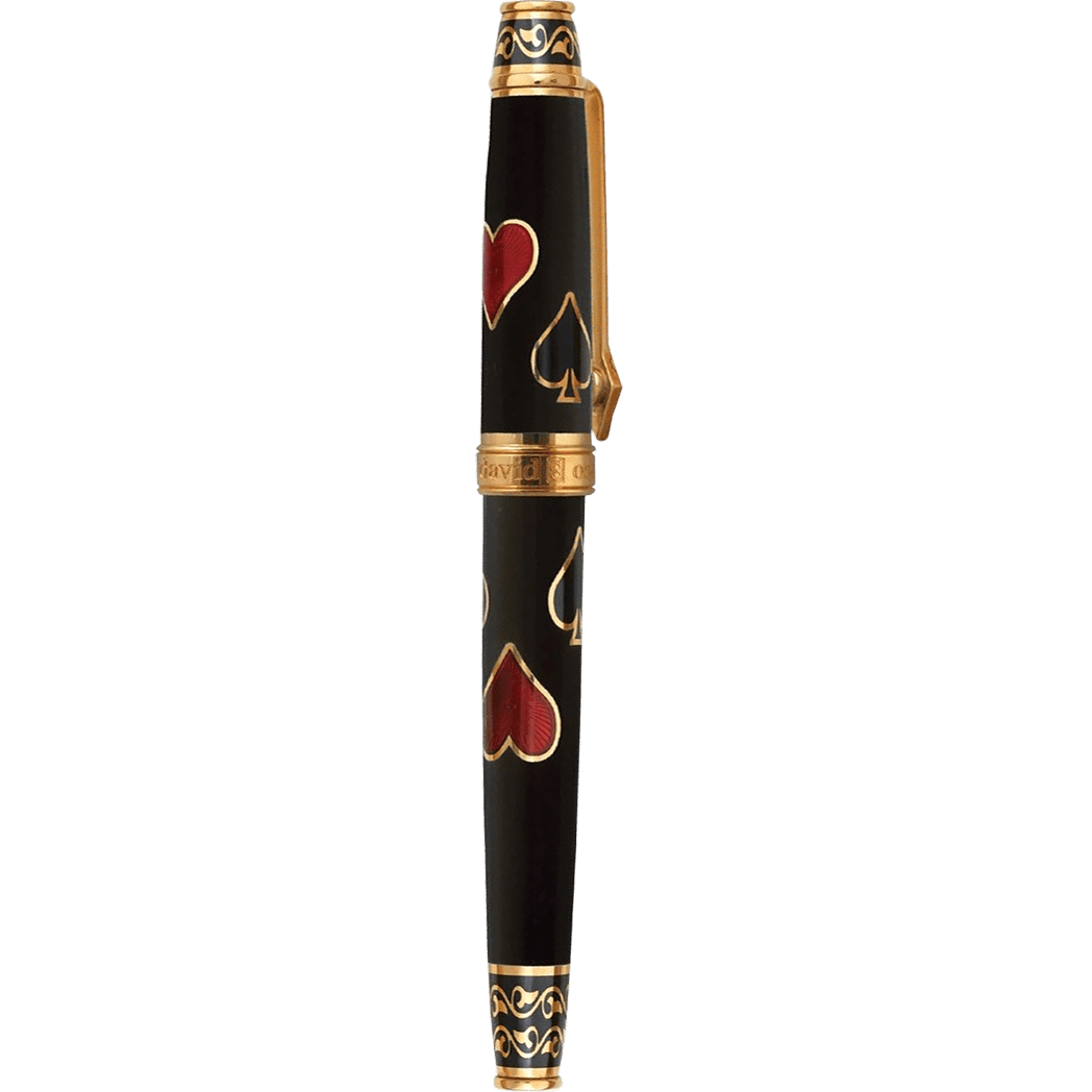 David Oscarson Les Quatre Couleurs Fountain Pen - Opaque Black - Pen Boutique Ltd