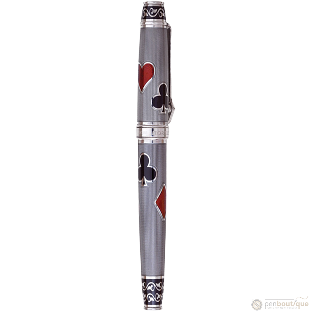 David Oscarson Les Quatre Couleurs Rollerball Pen - Translucent Grey - Pen Boutique Ltd