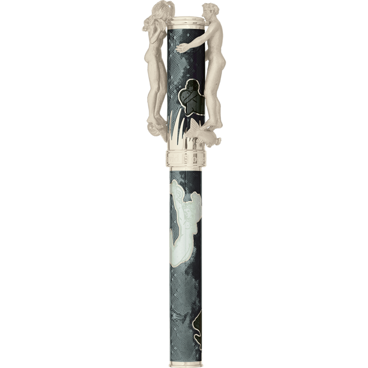 David Oscarson Marriage of the Waters Fountain Pen - Grey - Pen Boutique Ltd