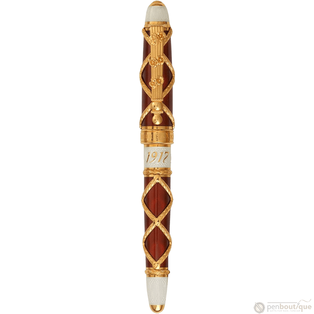 David Oscarson Russian Imperial Ruby Limited Edition Fountain Pen - Pen Boutique Ltd