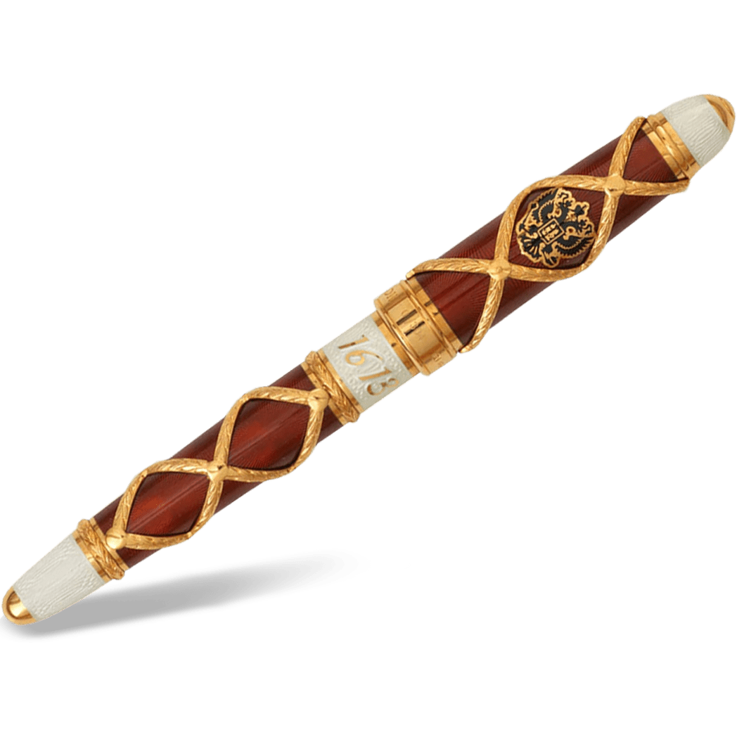 David Oscarson Russian Imperial Ruby Limited Edition Rollerball Pen - Pen Boutique Ltd