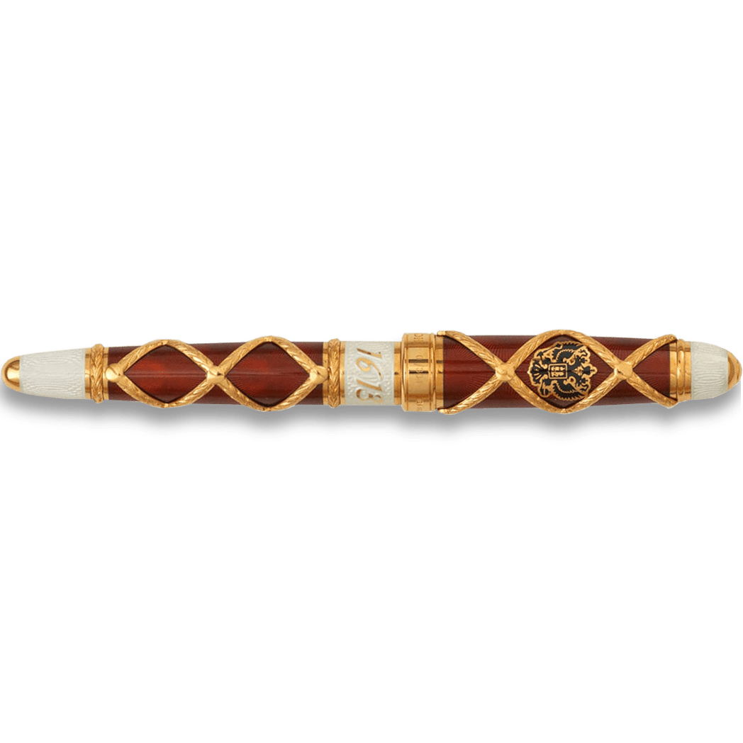 David Oscarson Russian Imperial Ruby Limited Edition Rollerball Pen - Pen Boutique Ltd