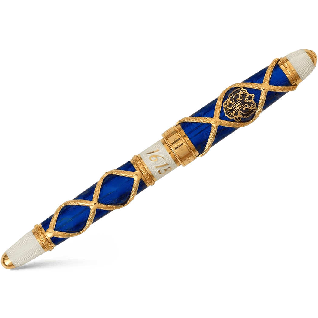 David Oscarson Russian Imperial Sapphire Limited Edition Fountain Pen - Pen Boutique Ltd