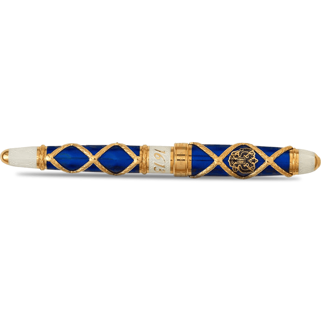David Oscarson Russian Imperial Sapphire Limited Edition Fountain Pen - Pen Boutique Ltd