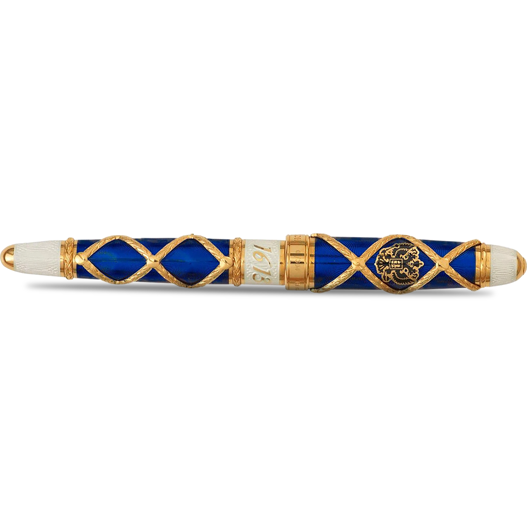 David Oscarson Russian Imperial Sapphire Limited Edition Rollerball Pen-Pen Boutique Ltd