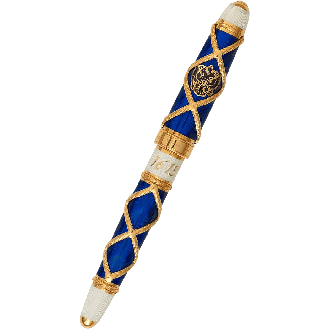 David Oscarson Russian Imperial Sapphire Limited Edition Fountain Pen - Pen Boutique Ltd