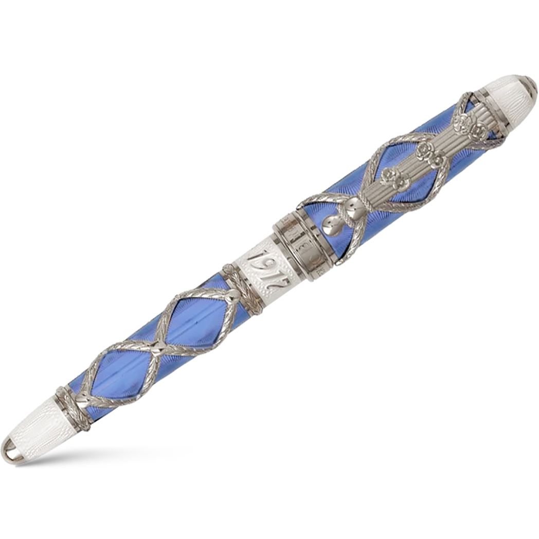 David Oscarson Russian Imperial Sky Blue Limited Edition Fountain Pen-Pen Boutique Ltd