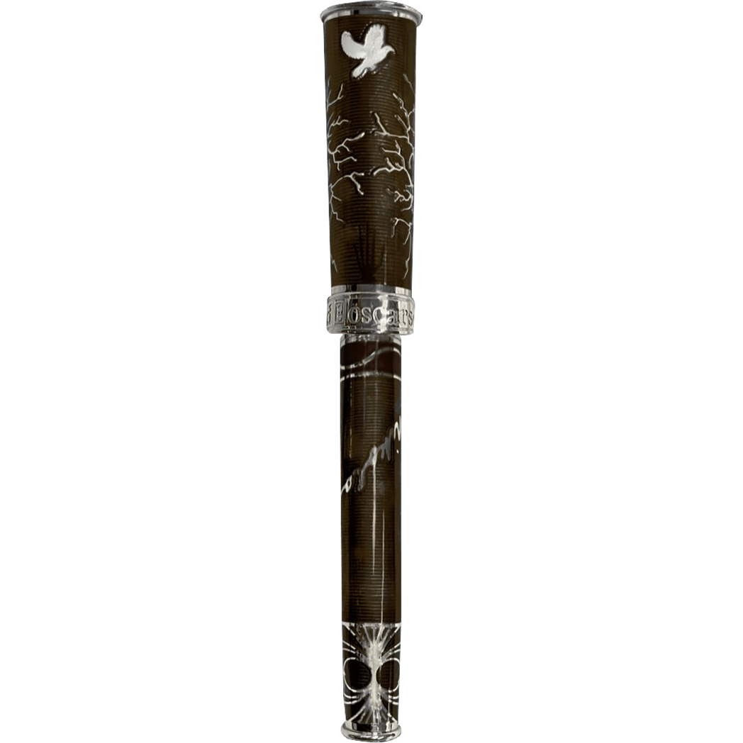 David Oscarson Tesla Fountain Pen - Translucent Mossy - Pen Boutique Ltd