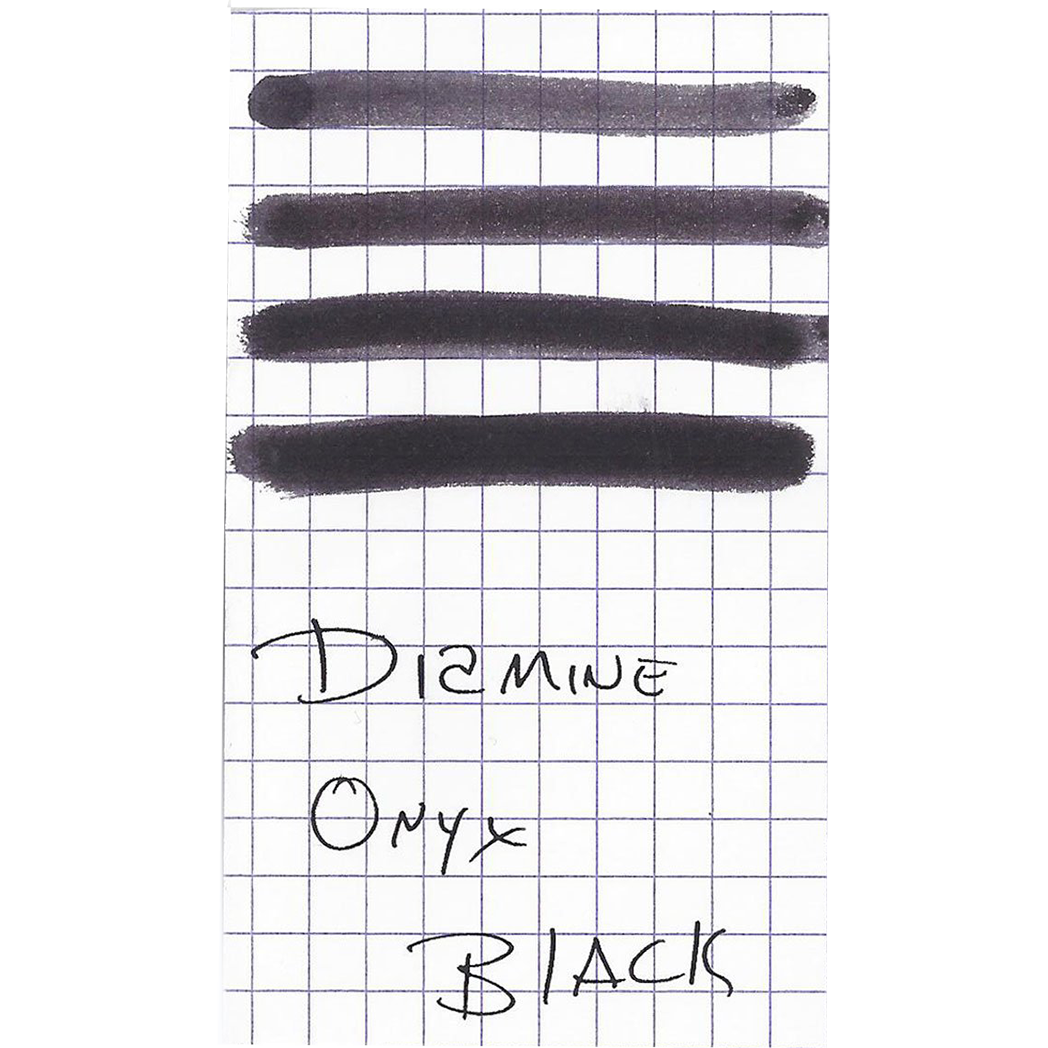 Diamine Onyx Black Ink Bottle - 80ml - Pen Boutique Ltd