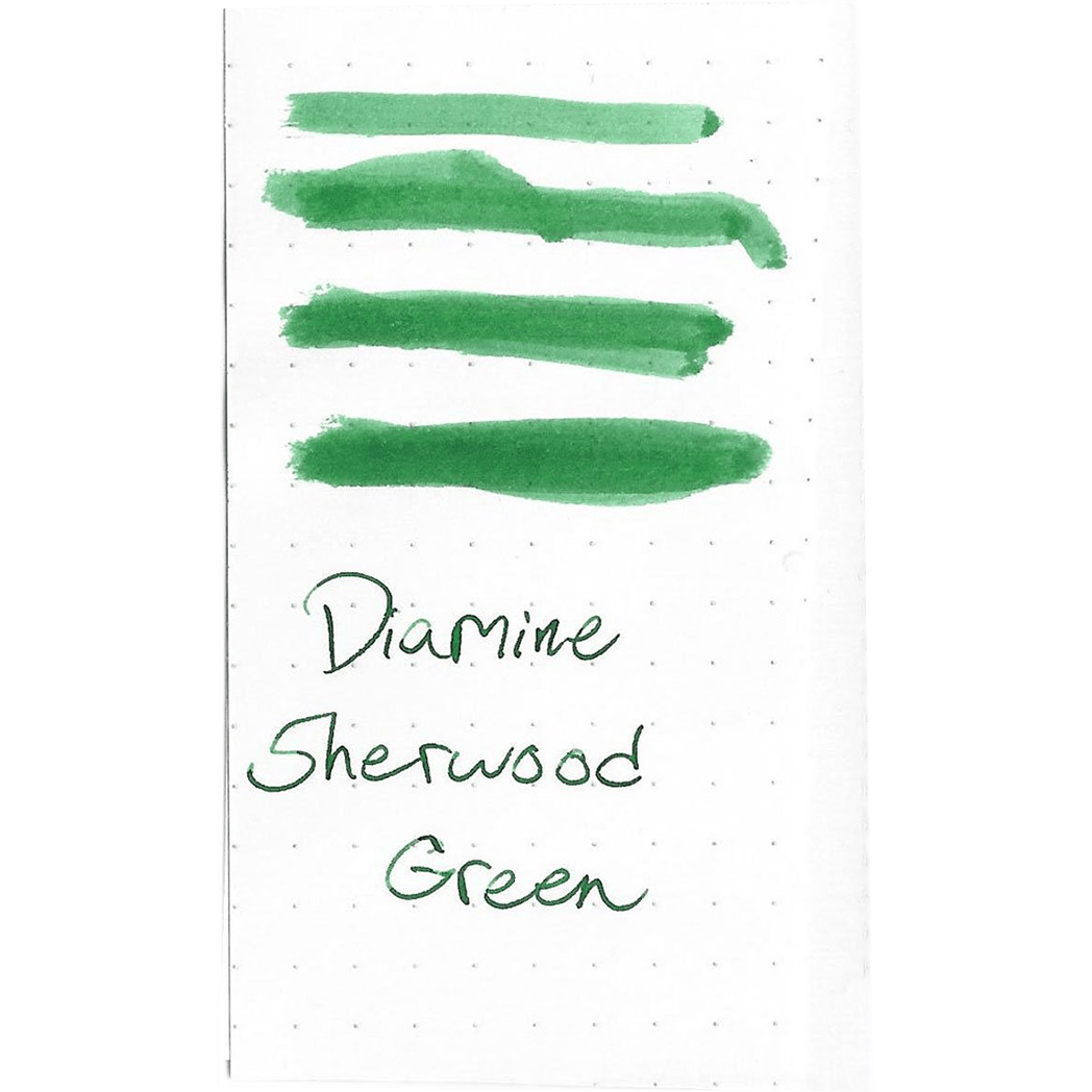 Diamine Sherwood Green Ink Bottle - 80ml - Pen Boutique Ltd