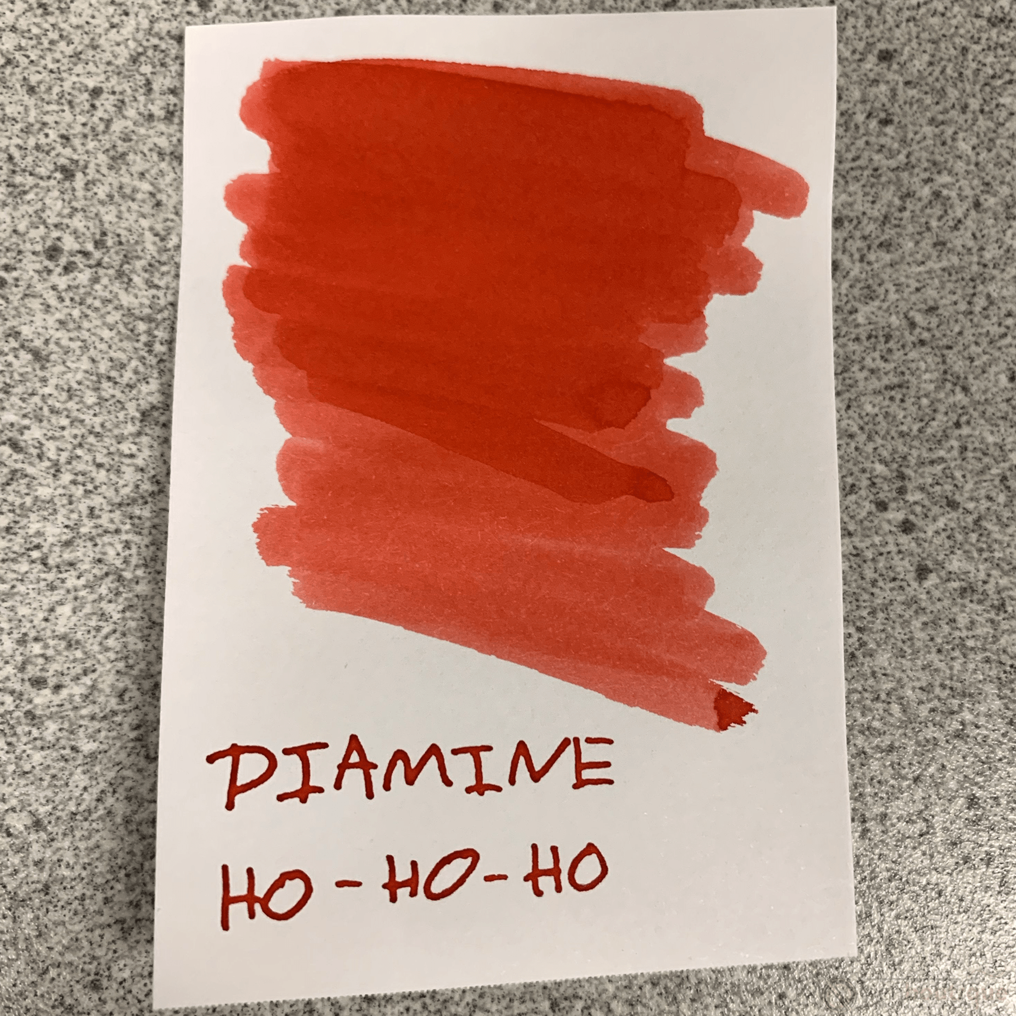 Diamine Ink Bottle - 2019 Inkvent - Blue Edition - Standard Ink Bottle - Ho Ho Ho - 50ml - Pen Boutique Ltd