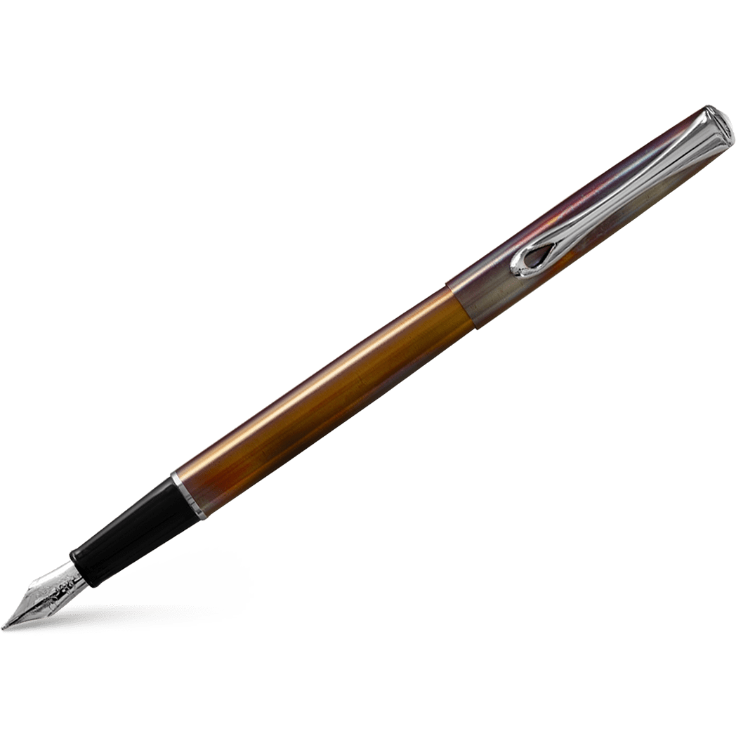 Diplomat Traveller Fountain Pen - Flame - Pen Boutique Ltd