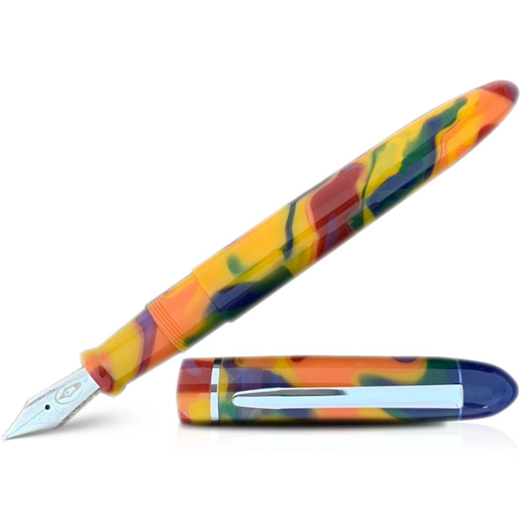 Edison Menlo Fountain Pen - Fingerpaints - Pen Boutique Ltd