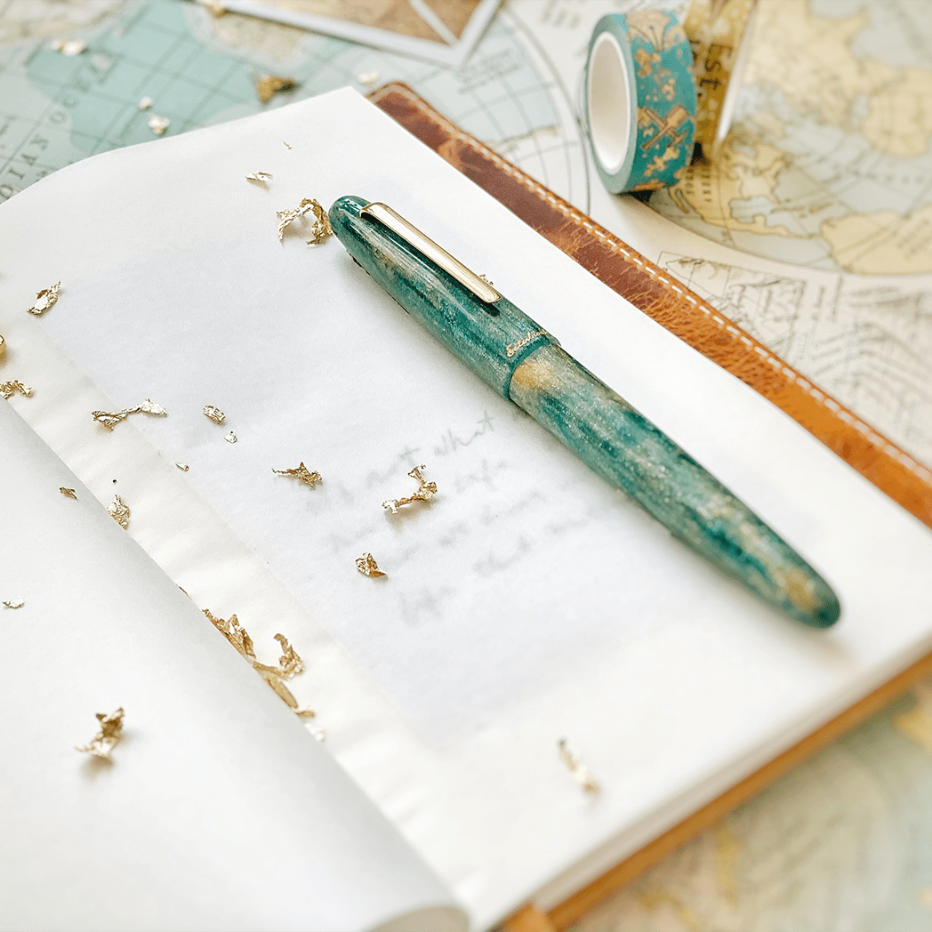 Esterbrook Estie OS Fountain Pen - Gold Rush Frontier Green - Pen Boutique Ltd