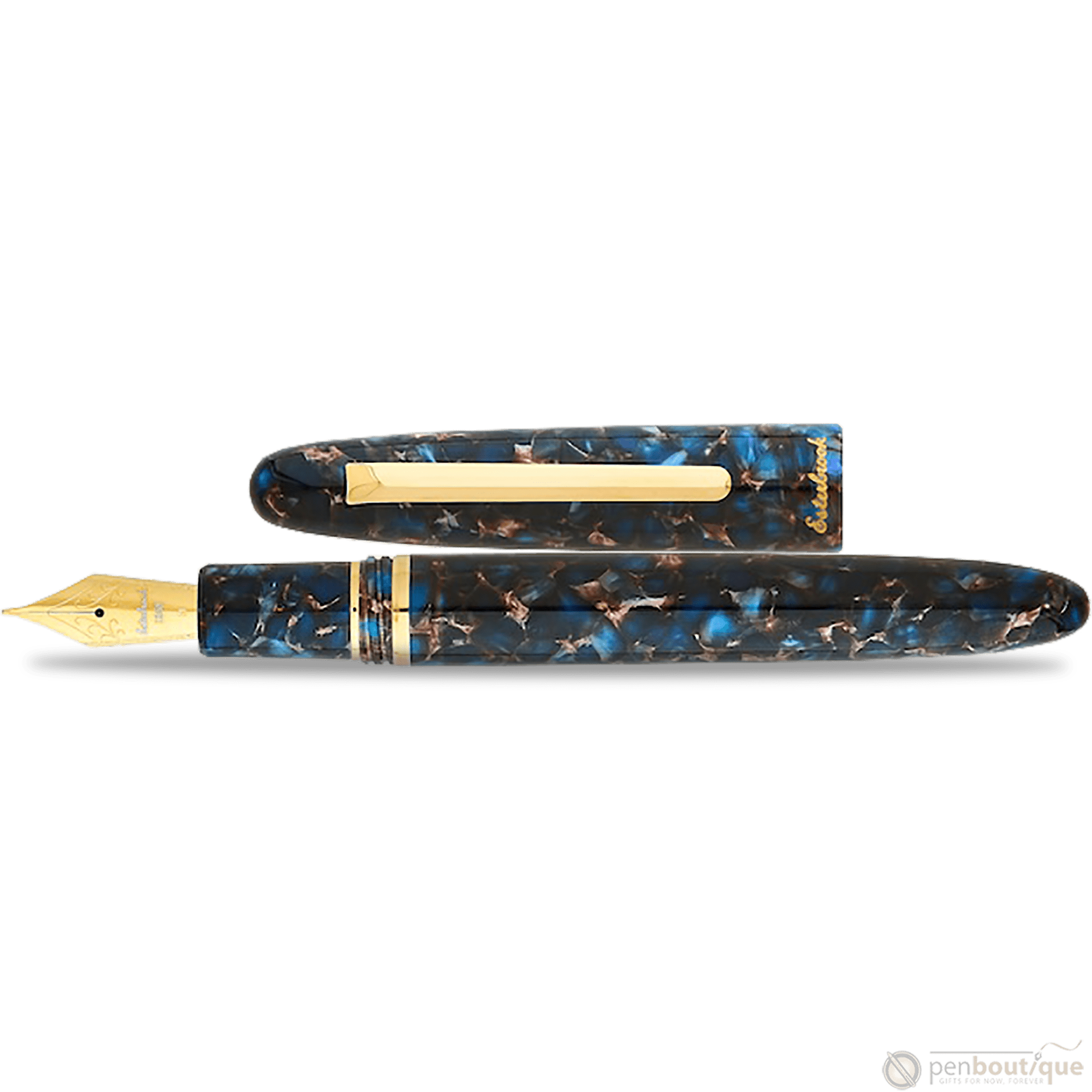 Esterbrook Estie Fountain Pen - Nouveau Bleu - Gold Trim - Pen Boutique Ltd