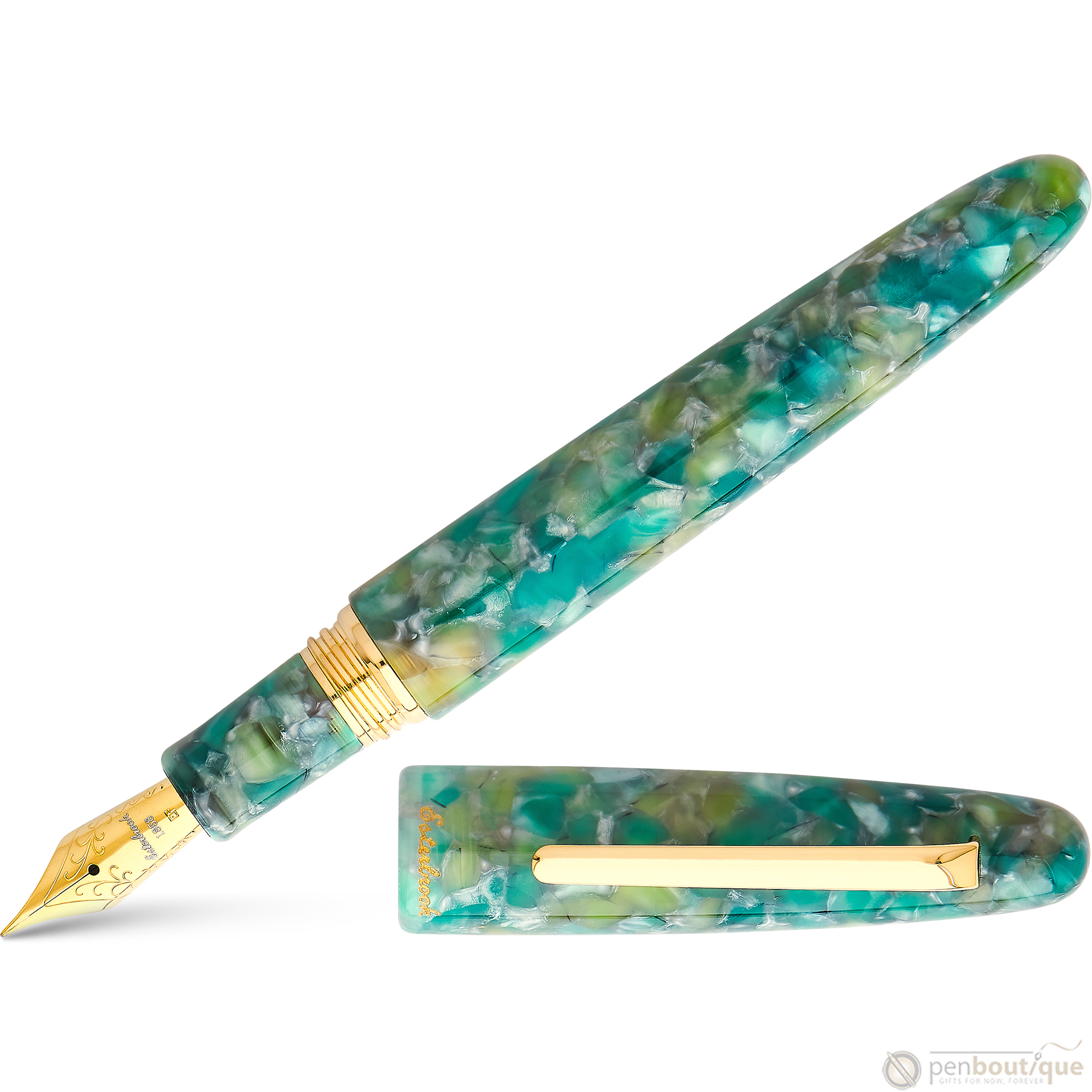 Esterbrook Estie Fountain Pen - Sea Glass - Pen Boutique Ltd