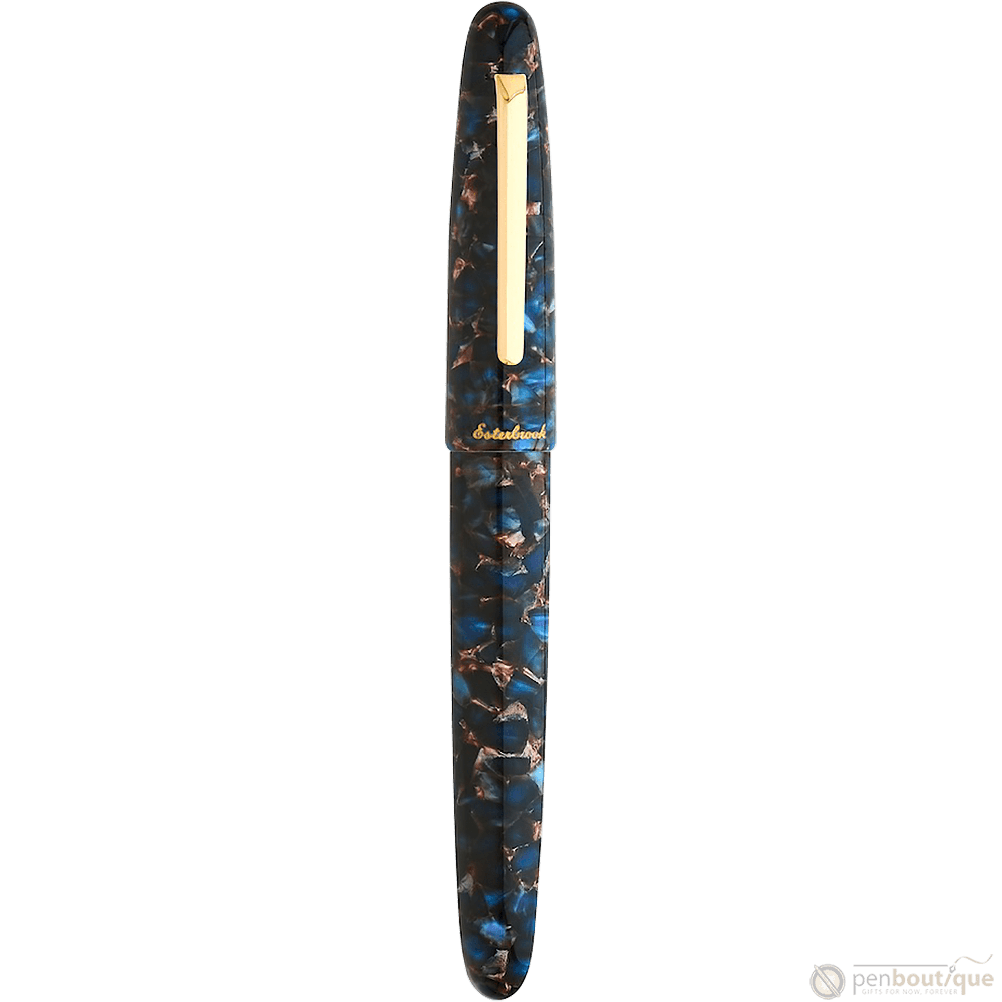 Esterbrook Estie OS Fountain Pen - Nouveau Bleu - Gold Trim - Pen Boutique Ltd