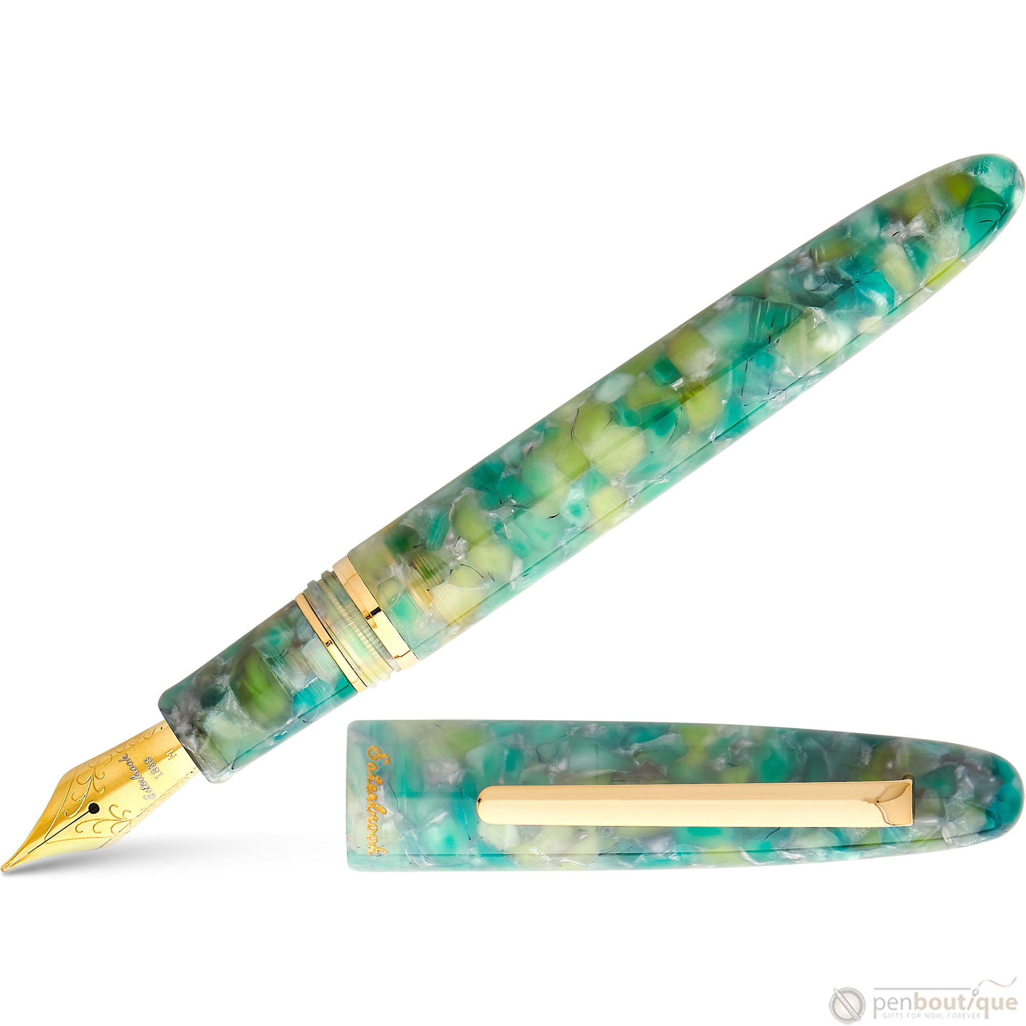 Esterbrook Estie OS Fountain Pen - Sea Glass - Pen Boutique Ltd