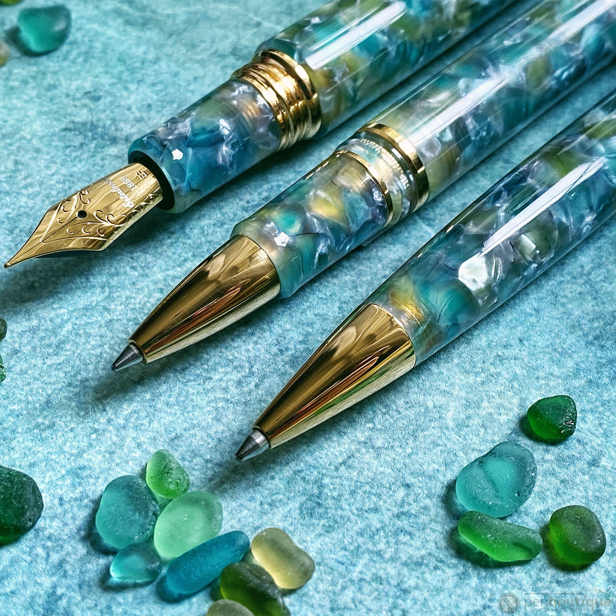 Esterbrook Estie OS Fountain Pen - Sea Glass - Pen Boutique Ltd