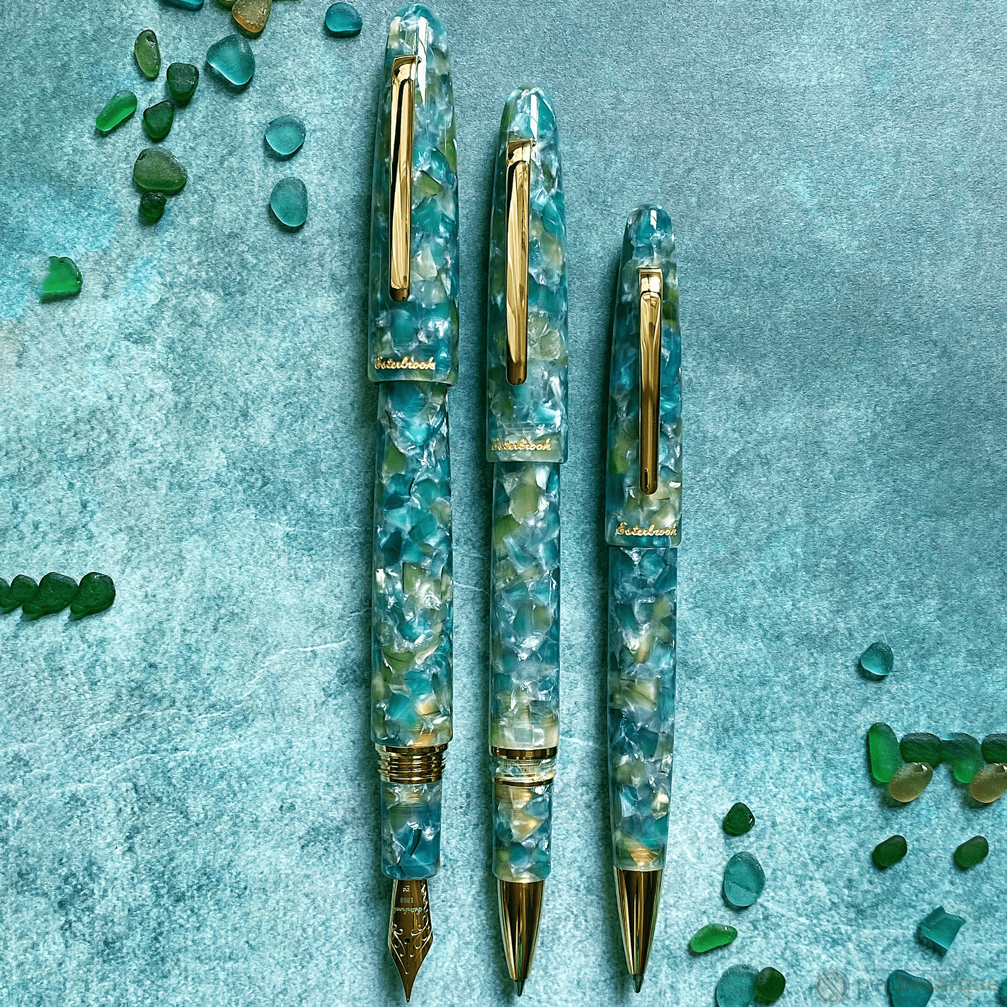 Esterbrook Estie OS Fountain Pen - Sea Glass - Pen Boutique Ltd