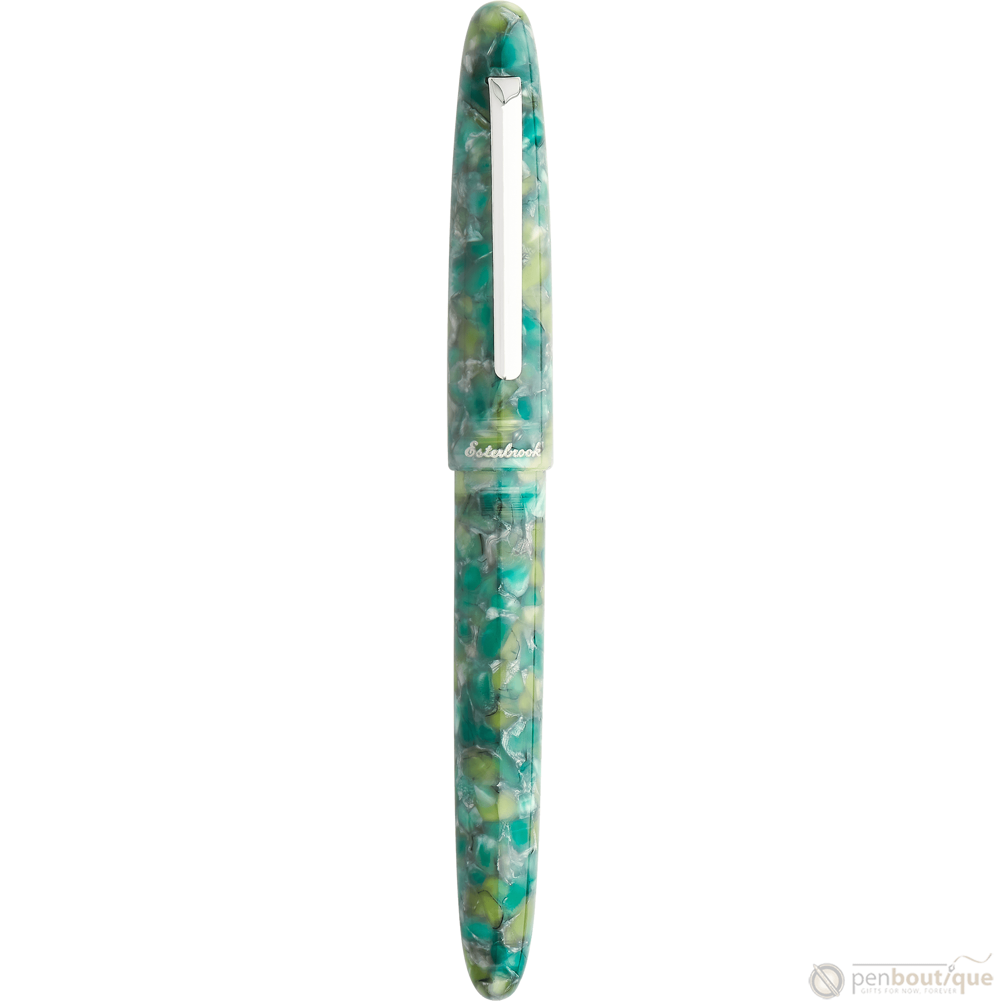Esterbrook Estie Rollerball Pen - Sea Glass - Palladium Trim - Pen Boutique Ltd