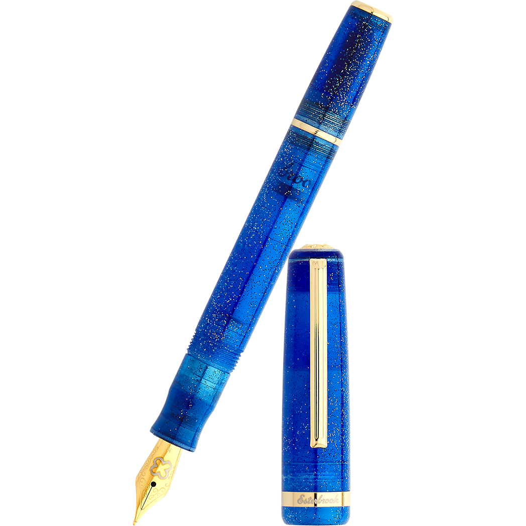 Esterbrook JR Fountain Pen - Fantasia - Limited Edition - Gold Trim - Pocket - Pen Boutique Ltd