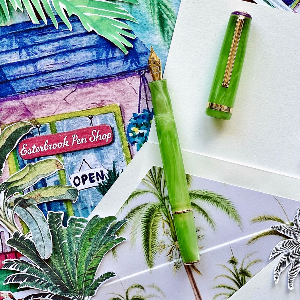 Esterbrook JR Pocket Fountain Pen - Paradise Key Lime - Pen Boutique Ltd